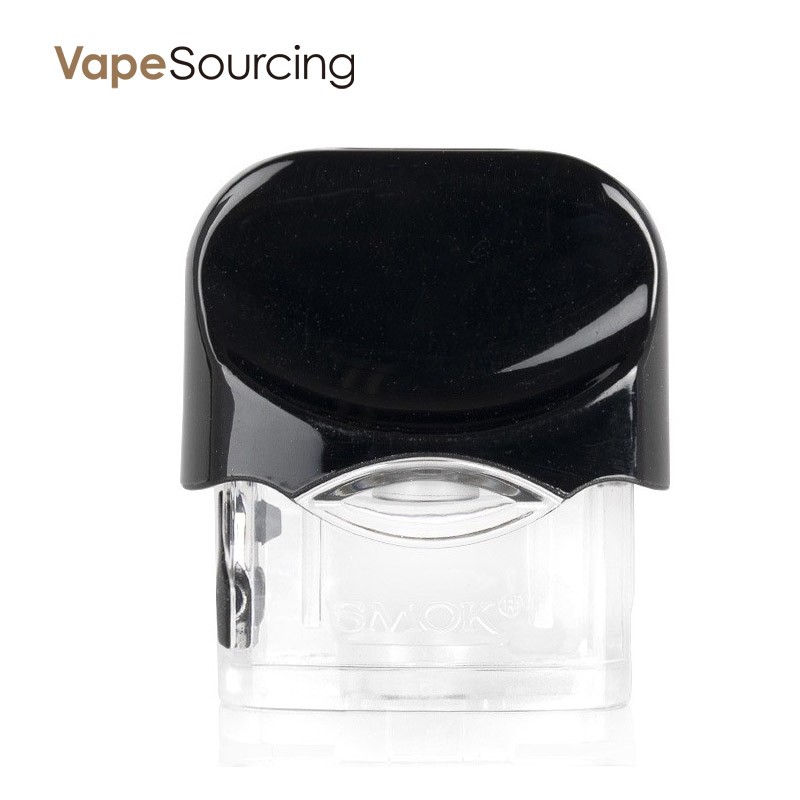 SMOK NORD Empty Pod Cartridge 3ml Transparent Black