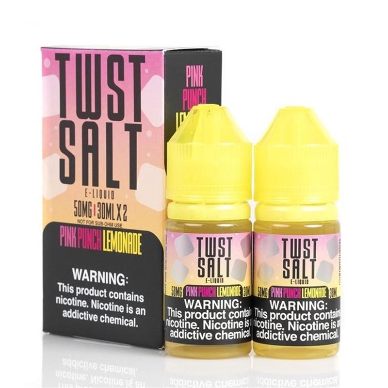 pink punch lemonade twist salt e-liquid 60ml