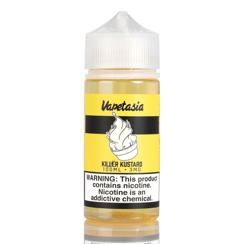 Vapetasia Killer Kustard Vanilla E-juice 100ml Bottle