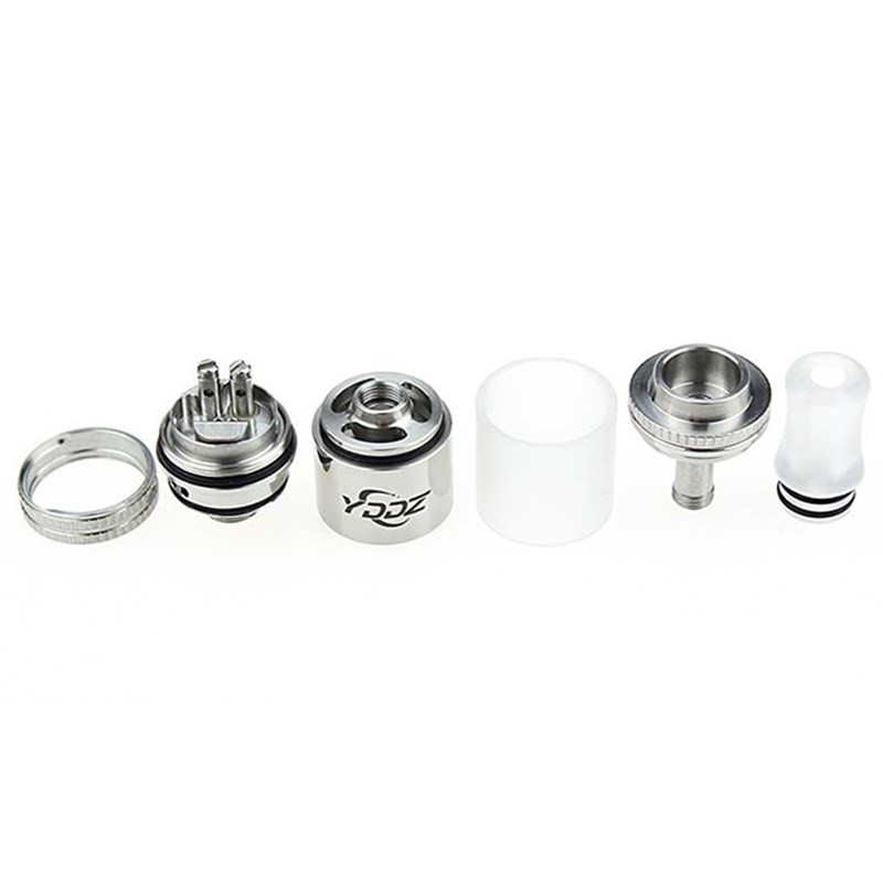 yddz t1 mtl rta rebuildable tank atomizer 16mm exploded view