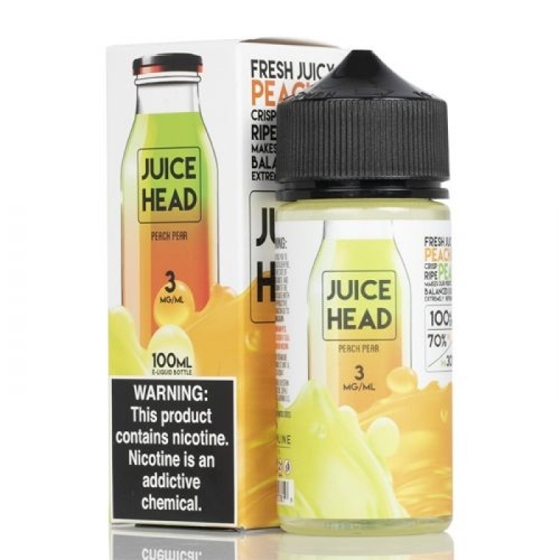 Juice Head Peach Pear E-Juice 100ml