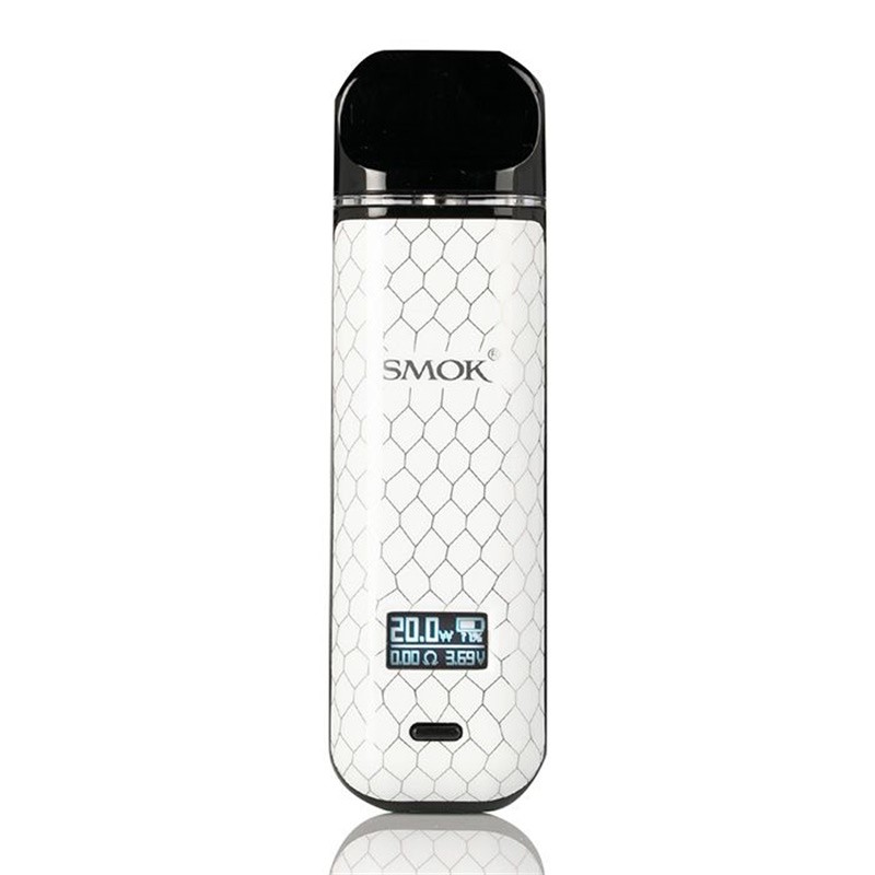 smok novo x pod kit white cobra