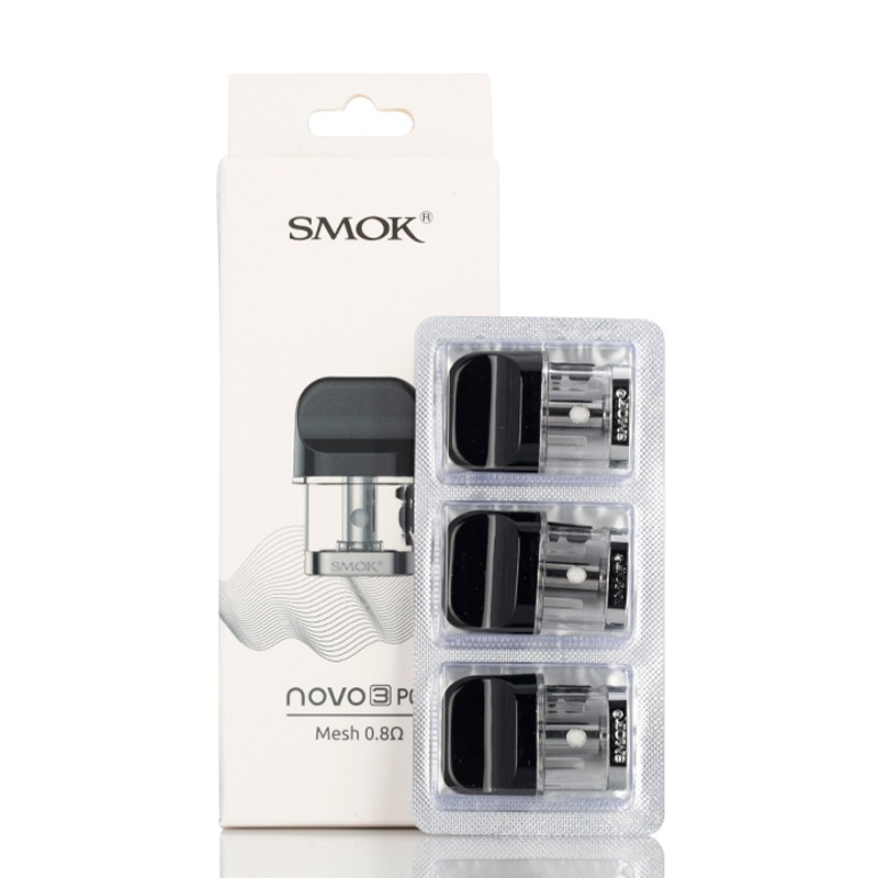 smok novo 3 pod mesh 0.8ohm 3pcs