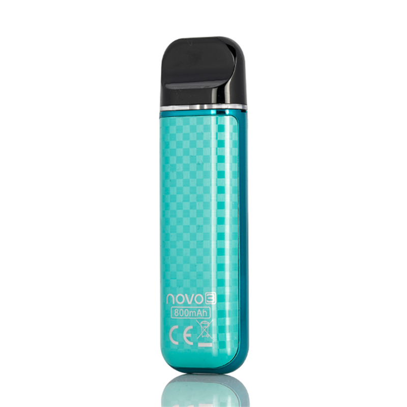 smok novo 3 tiffany blue carbon fiber