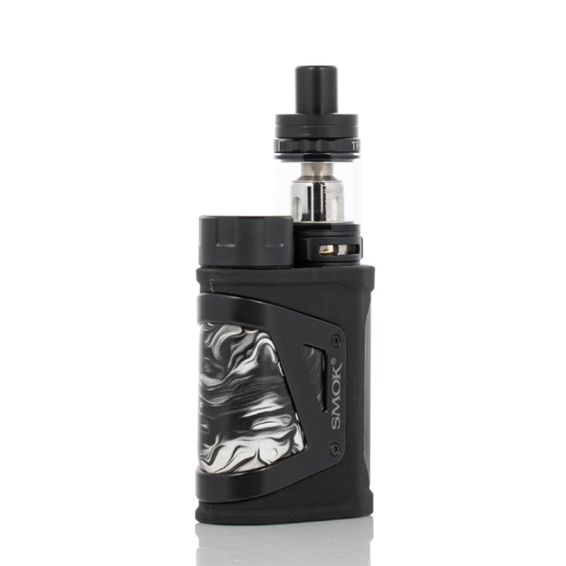 smok scar-mini kit 80w with tfv9 mini tank - fluid black white