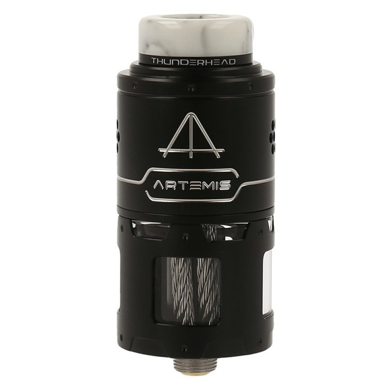 thunderhead creations artemis rdta silver black