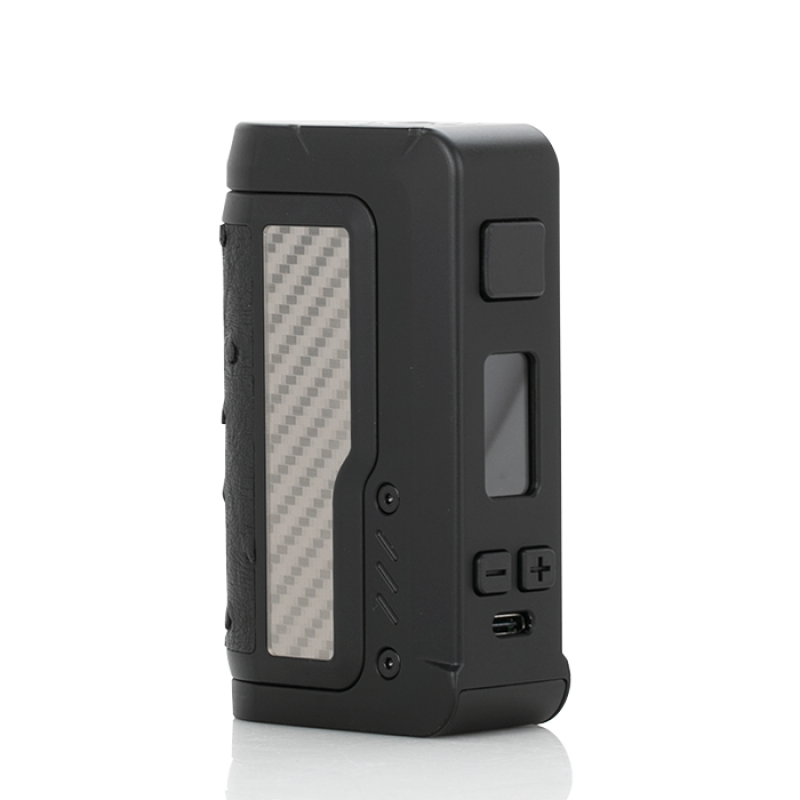 vandy vape gaur-21 dual 21700 box mod carbon fiber silver