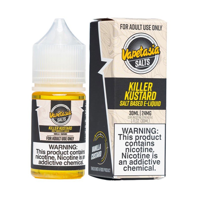 Vapetasia Salts Killer Kustard E-Juice 30ml