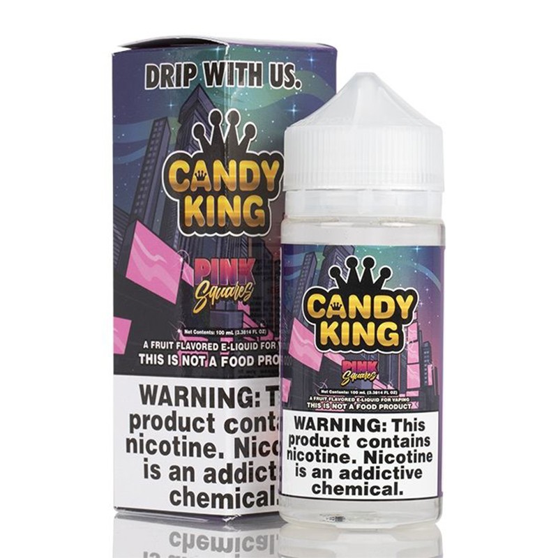 Candy King Pink Squares E-juice 100ml