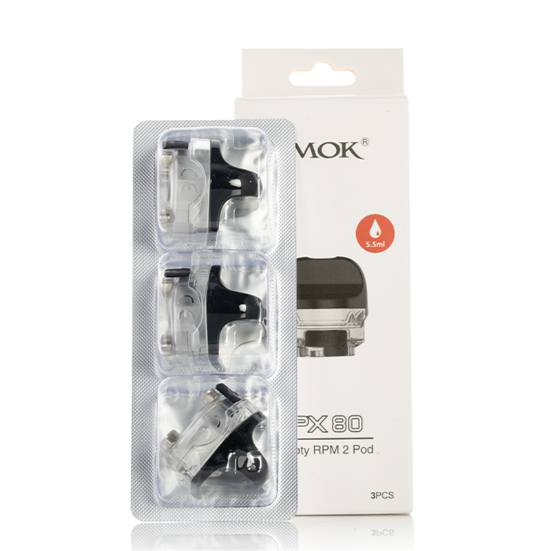 smok ipx 80 - empty pods - 5.5ml IPX 80 RPM 2 Pod