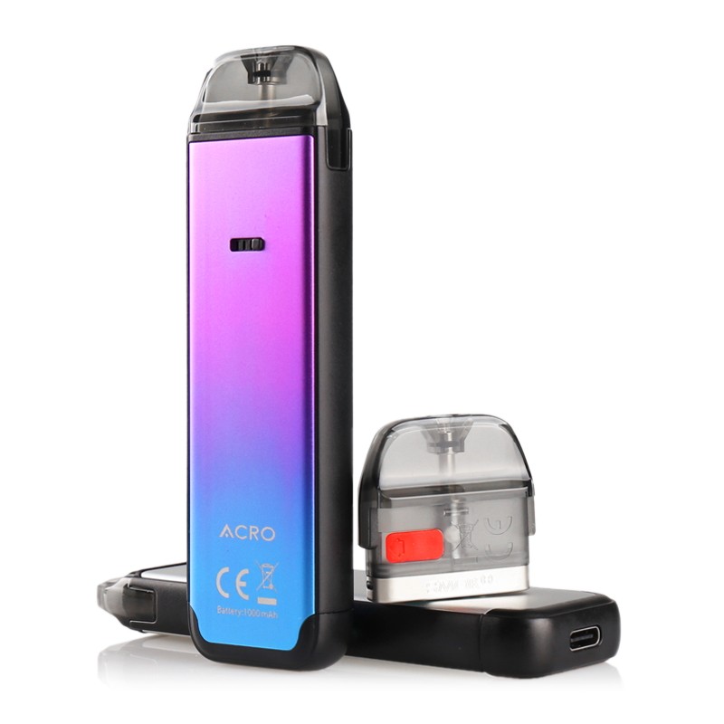 smok acro pod system kit front flat view