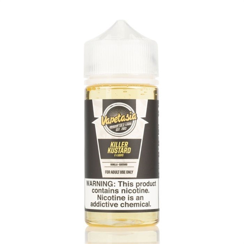 killer kustard - vapetasia - 100ml - bottle