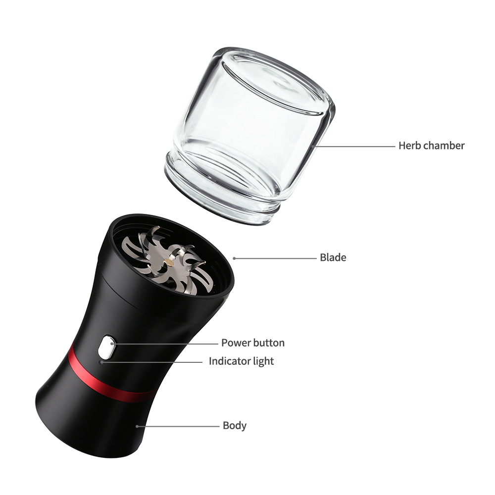 LTQ Vapor Electric Herb Grinder components