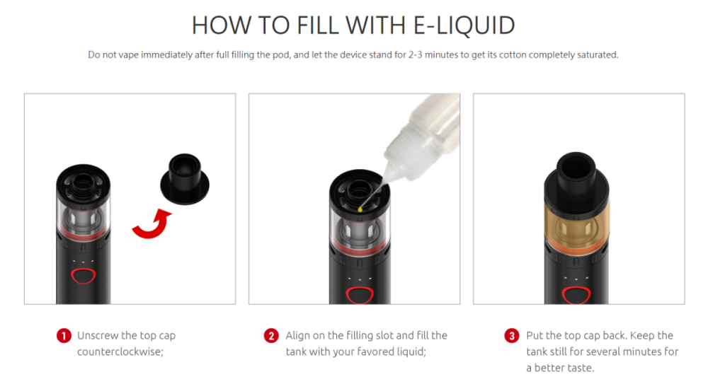 SMOK Vape Pen V2 Fill E-liquid