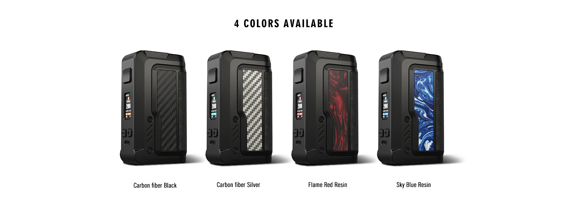 Vandy Vape Gaur-21 Mod - Available Colors