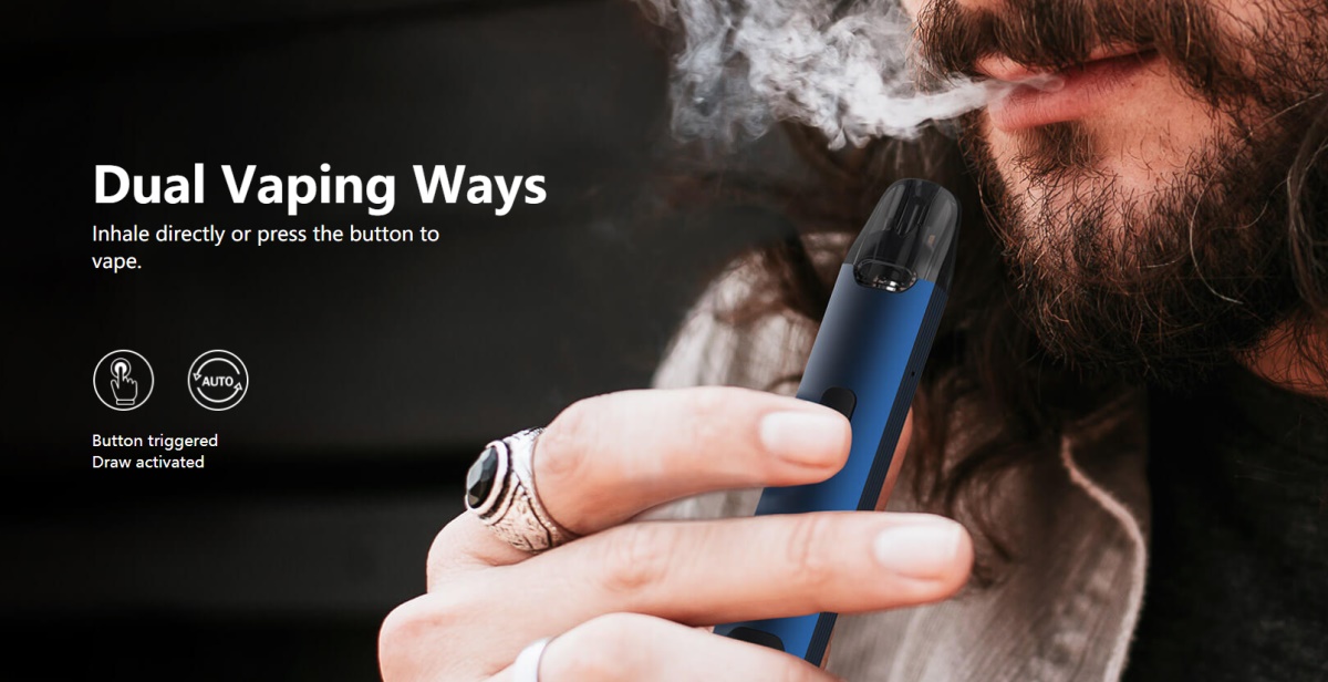 Evio C Dual Vaping Ways