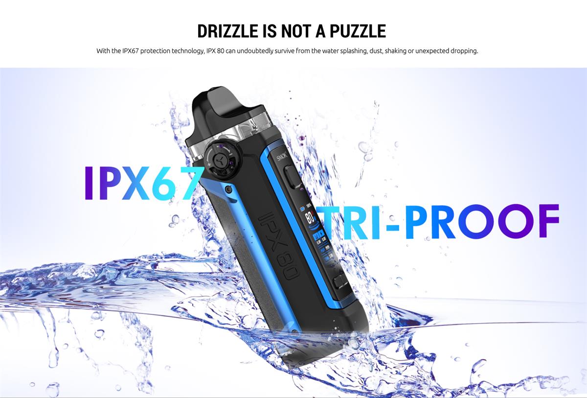 IPX67 Tri-Proof SMOK IPX 80