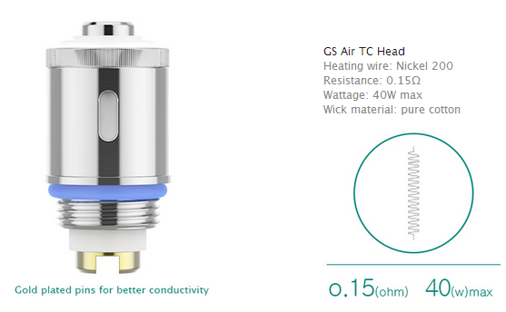 gs tank coils 0.15ohm